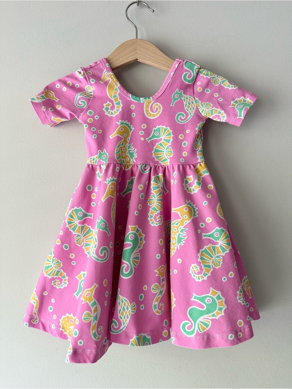 Poppy Kids Co Seahorse Print Dress
